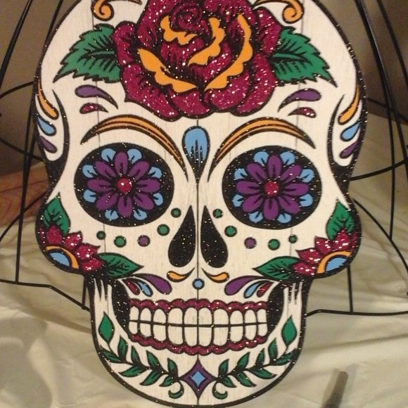Sugar Skull Door Hanger - Picture 5 of 5